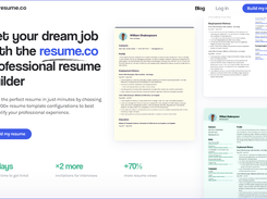 Resume.co Screenshot 1