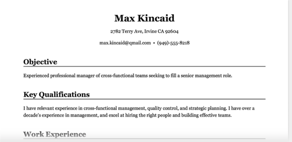 Resume Star Screenshot 1