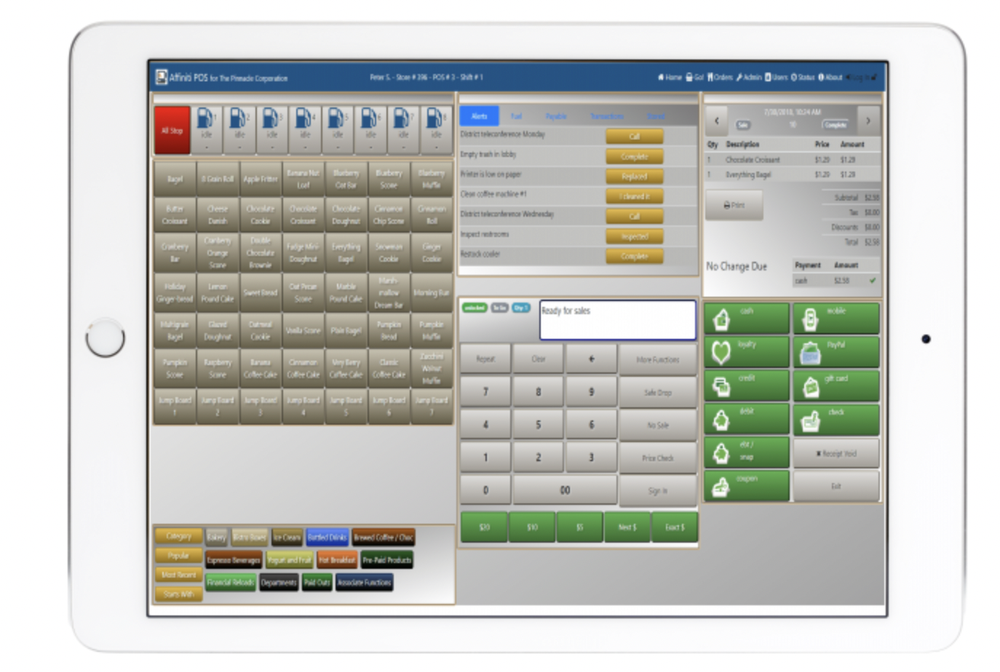 Affiniti Cloud POS Screenshot 1