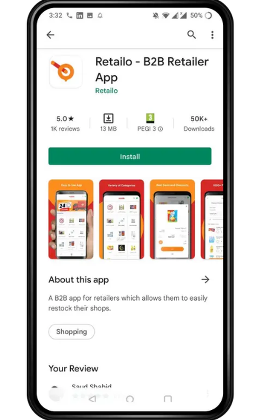 Retailo Screenshot 1