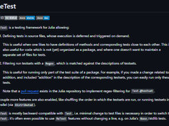 ReTest.jl Screenshot 1