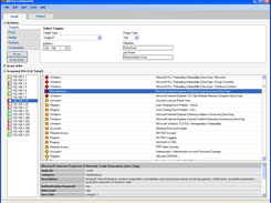 eEye Retina Community Audit Screen