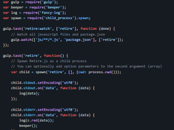 Retire.js Screenshot 1