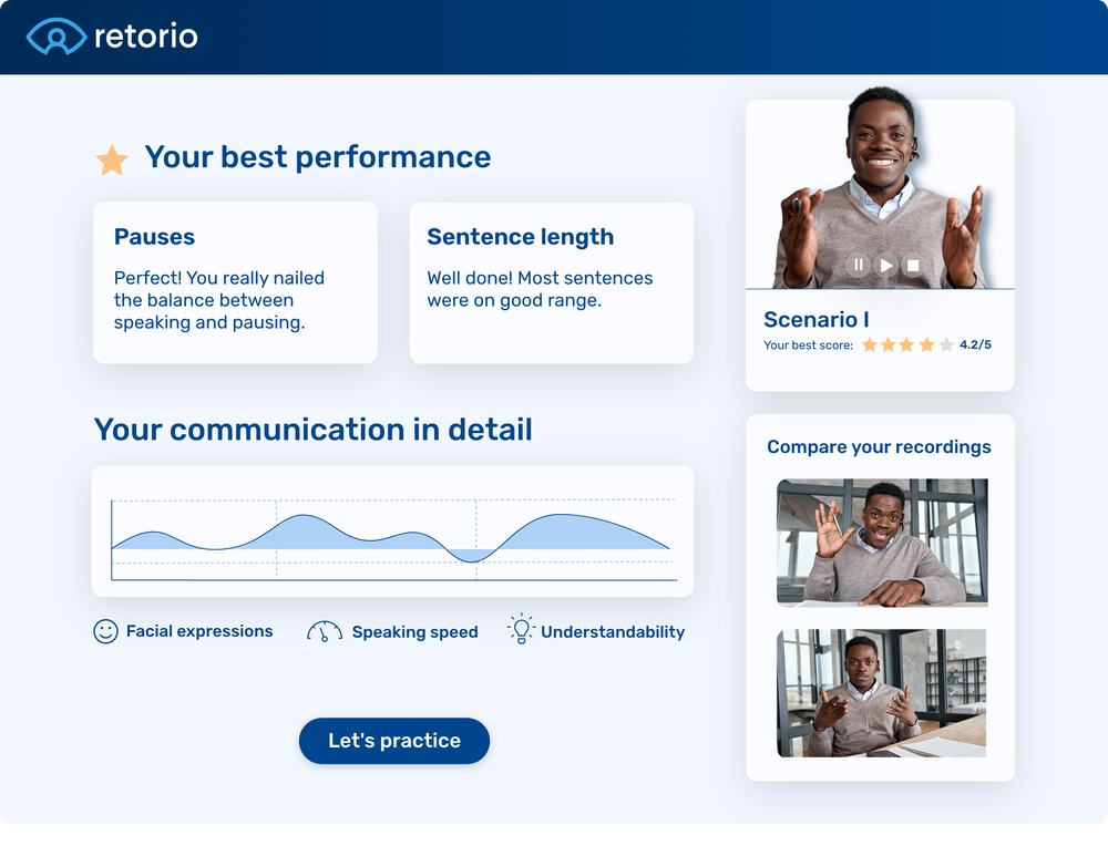 Training dashboard