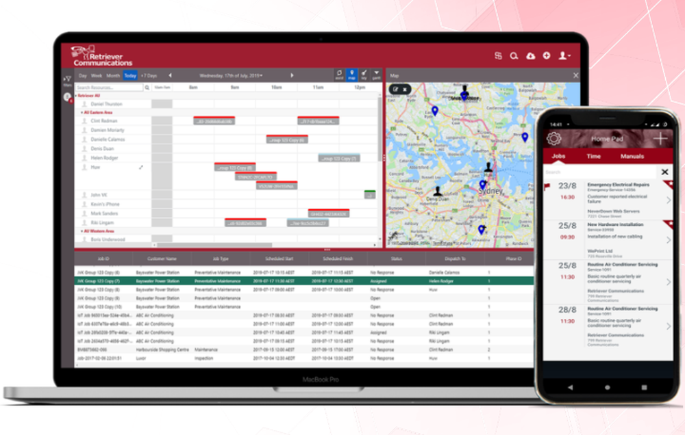 Retriever Mobility Platform Screenshot 1