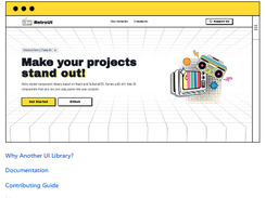 Retro UI Screenshot 1