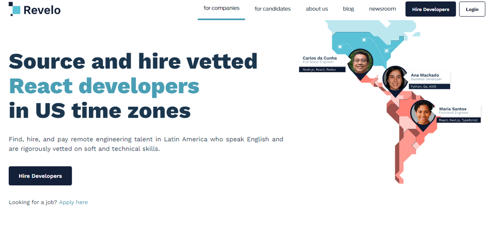 Hire Pre-Vetted Remote Developers in Latin America