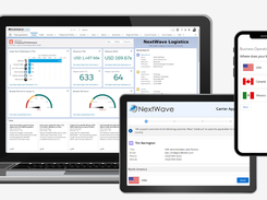 Check and update information from your tablet, iPad or smart phone when away from the office.