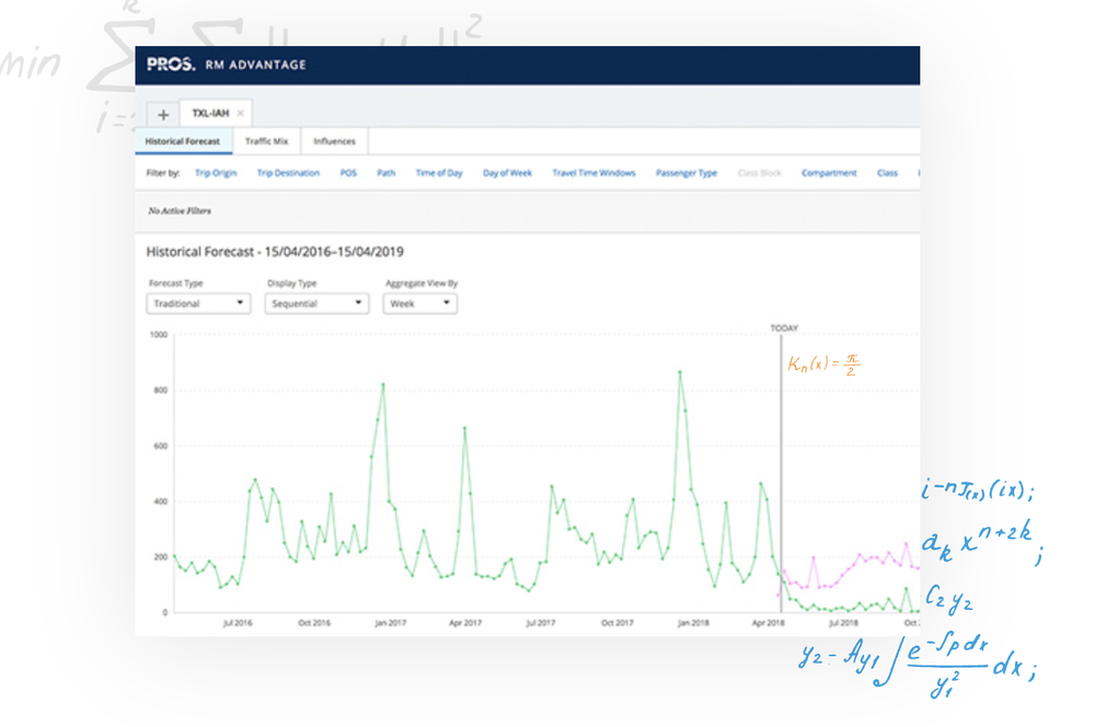 PROS Airline Revenue Management Screenshot 1