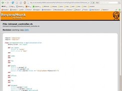 Viewing a working copy