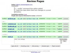 Comments on the main page