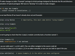 Revise.jl Screenshot 1