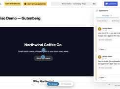 And native in the Gutenberg block editor.