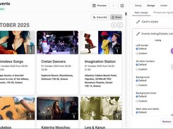 Customise the UI of your calendar with 200+ design options