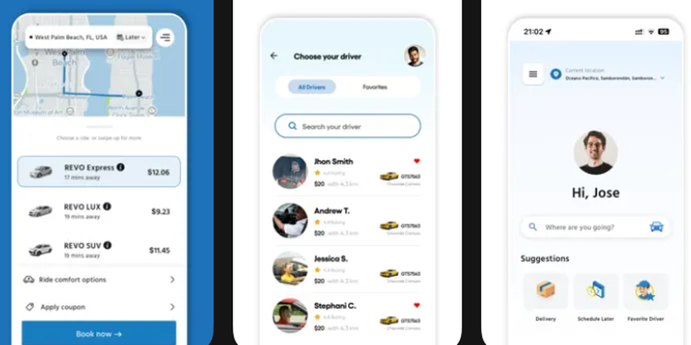 Revo Rideshare Screenshot 1