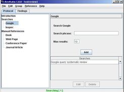 The google search plugin interface