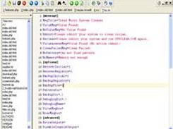 Editing some INI file with opened history list
