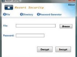 rezort security screenshot