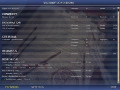 Victory screen