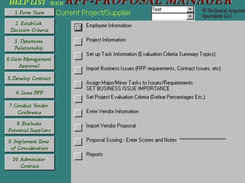 RFP Team Manager Screenshot 1