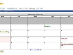 RFP Calendar