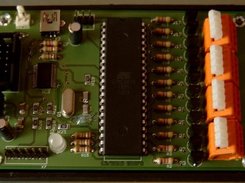 PCB prototype of the RGBLightControl
