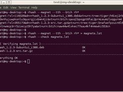Ubuntu RHash: creating Magnet links