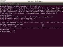 Ubuntu RHash: creating Magnet links