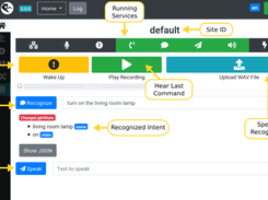 Rhasspy Screenshot 1