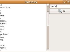 rhymonary-0.3 in action