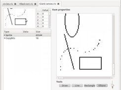 Editing a sprite (rev. 64)