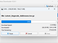 Rich Address Dogecoin Downloader V2