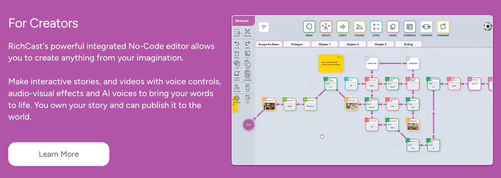 RichCast Screenshot 1