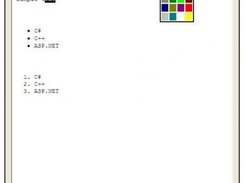 Applying back ground color to text
