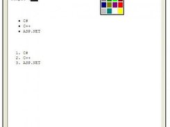 Applying font color