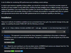 Ricks-Lab GPU Utilities Screenshot 1