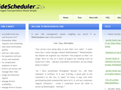 RideScheduler.com Screenshot 1