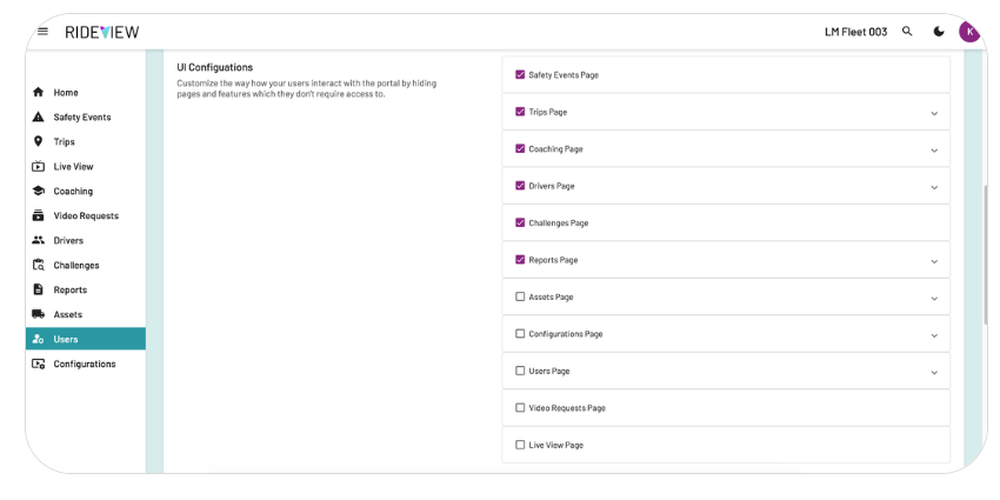 RideView Screenshot 1