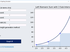 Riemann Sum Calculator Screenshot 1