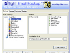 Right Email Backup Screenshot 2