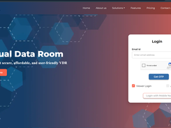 Home Page of the Platform 