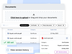 Build an AI-powered single source of truth to keep your documents organised, updated and version-controlled.