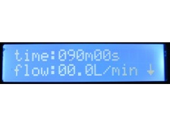 Timer and flow screen
