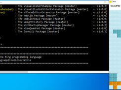 Command line tools (Using Ring Package Manager to run the Tetris Game)