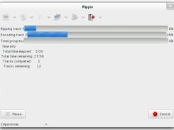 Rippix 3.4: Ripping & Encoding window