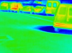 IR image with midgreen palette