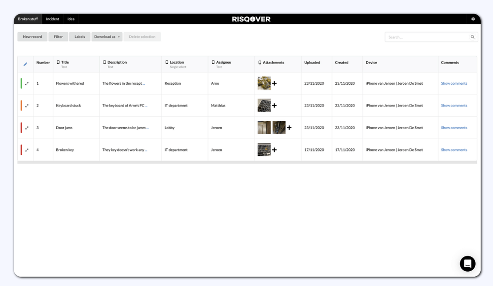 Risqover Screenshot 1