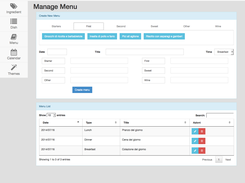 Manage Menu