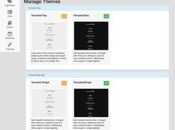 Manage Template