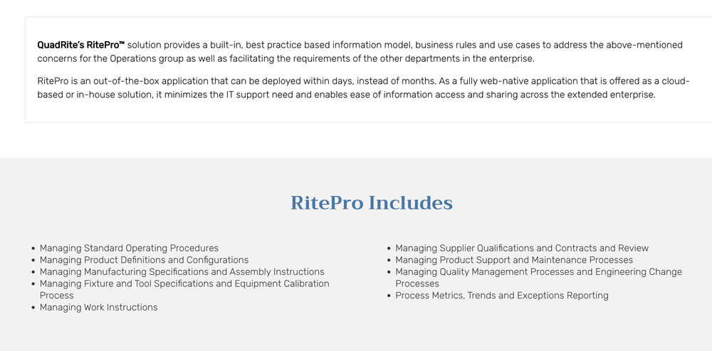 RitePro Screenshot 1